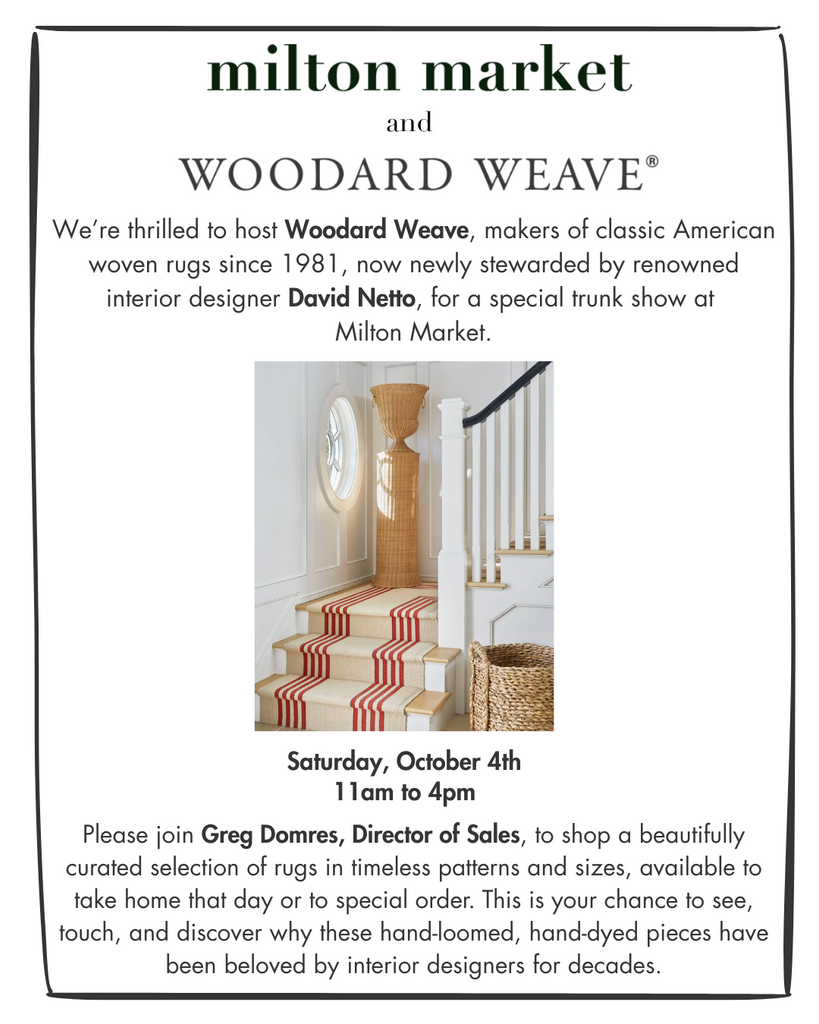 Woodard Weave Trunk Show