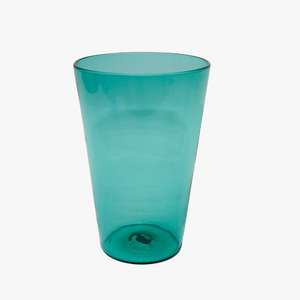 vintage sea foam green Blenko vase