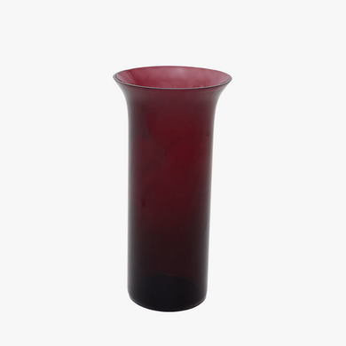 vintage dark purple vase