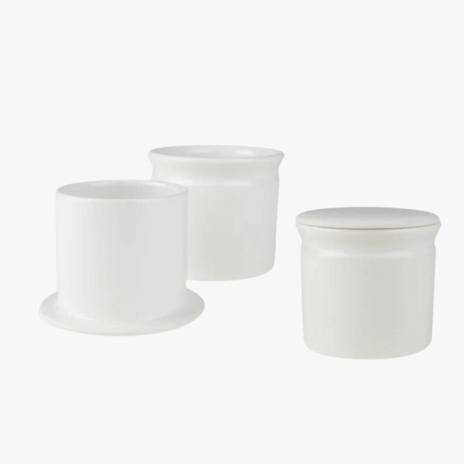 larder butter keeper, flour