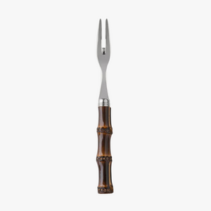 dark bamboo cocktail fork