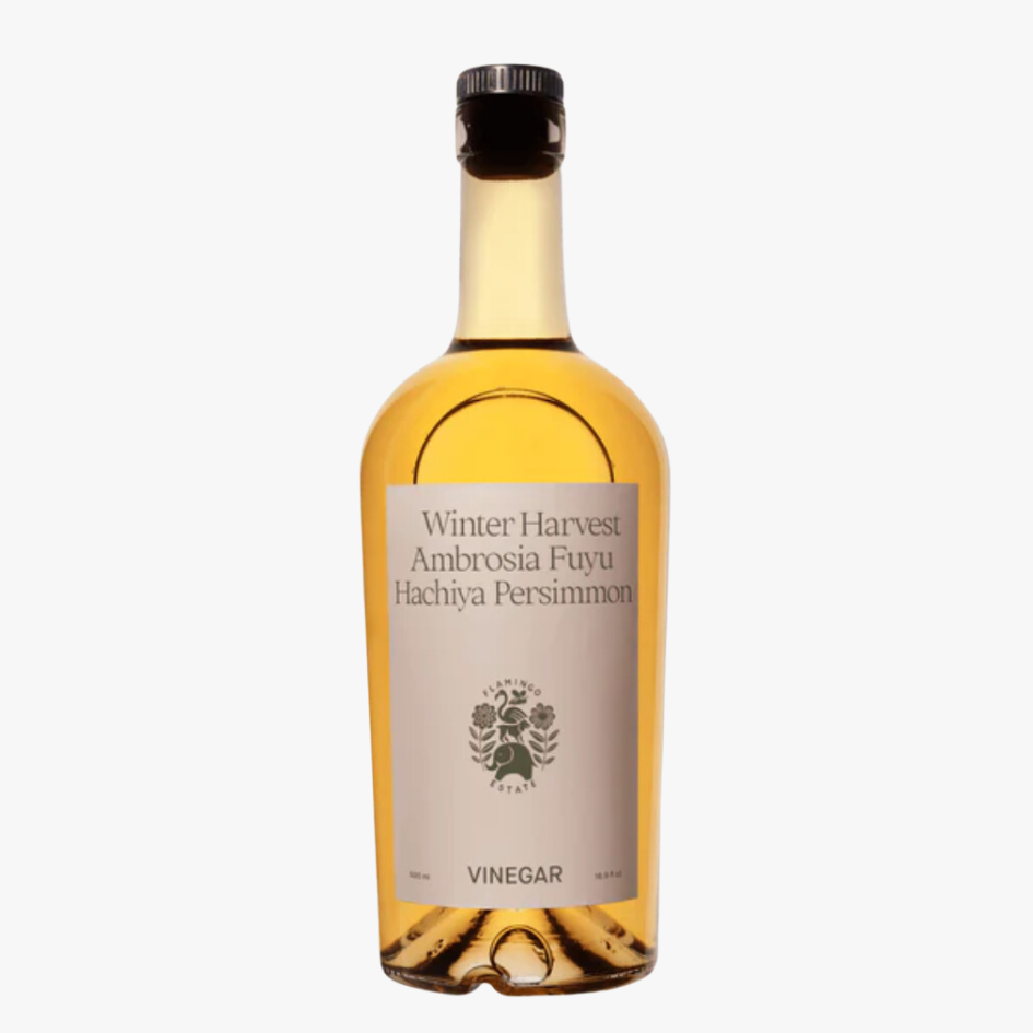 Flamingo Estate winter harvest persimmon vinegar