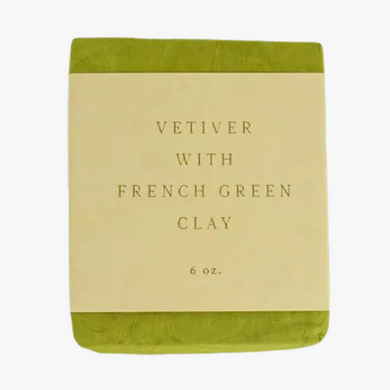 Saipua vetiver with french green clay soap
