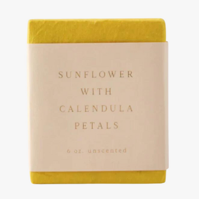 Saipua sunflower with calendula soap