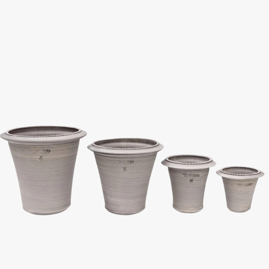 Ben Wolff grey tuscan pot