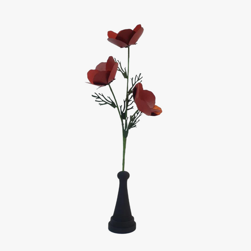 paper poppy branch