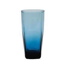 Load image into Gallery viewer, vintage deep blue tall drinking/cocktail glasses
