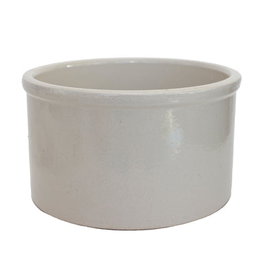 Vintage round stone crock
