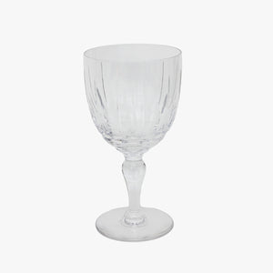 vintage crystal wine glasses