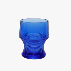 vintage cobalt blue cocktail glasses