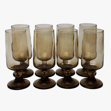Load image into Gallery viewer, vintage smoke champagne flute