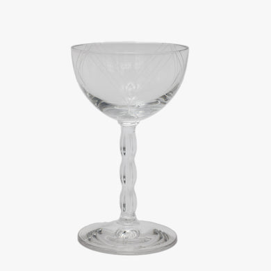 vintage heraldry patterned liquor glasses