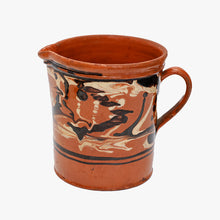 Load image into Gallery viewer, antique large jaspe&#39; pottery pitcher
