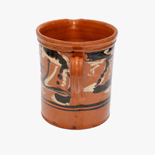Load image into Gallery viewer, antique large jaspe&#39; pottery pitcher