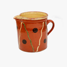 Load image into Gallery viewer, antique jaspe pottery pitcher