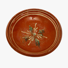 Load image into Gallery viewer, antique hand painted shallow serving bowl