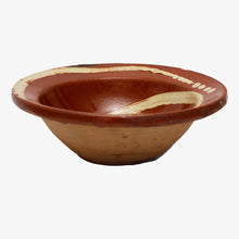 Load image into Gallery viewer, antique french earthenware bowl with swirl