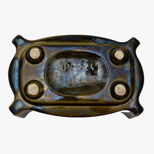 Load image into Gallery viewer, vintage olive green planter