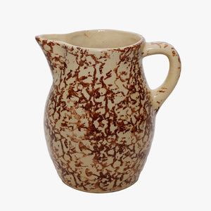 vintage splatter pitcher