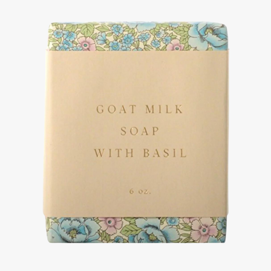 Saipua goat milk with basil soap