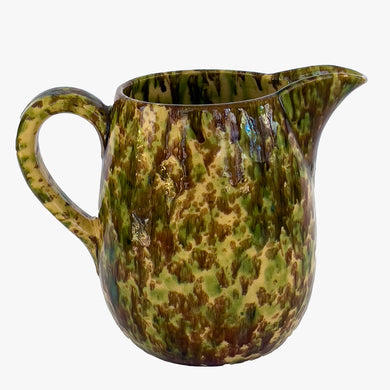 antique spatterware pitcher