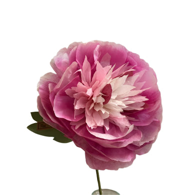The Green Vase charm peony stem