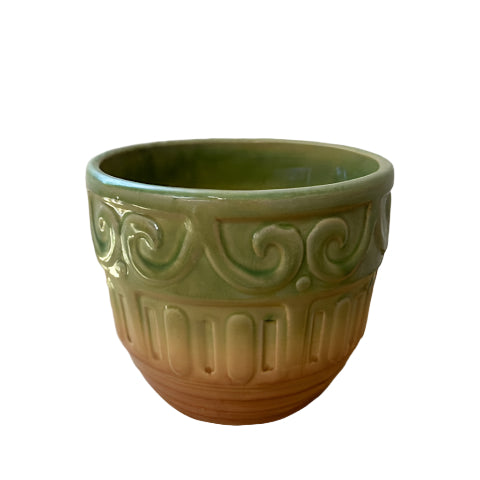 antique ceramic plant pots antique McCoy pottery planter