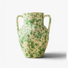 Load image into Gallery viewer, splatter 2-handle vase