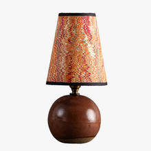 Load image into Gallery viewer, Milton Market + Dumais Made &quot;Cobble&quot; lamp in red clay