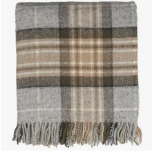 Load image into Gallery viewer, wool tartan throw - McKellar plaid