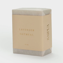 Load image into Gallery viewer, Saipua lavender oatmeal soap