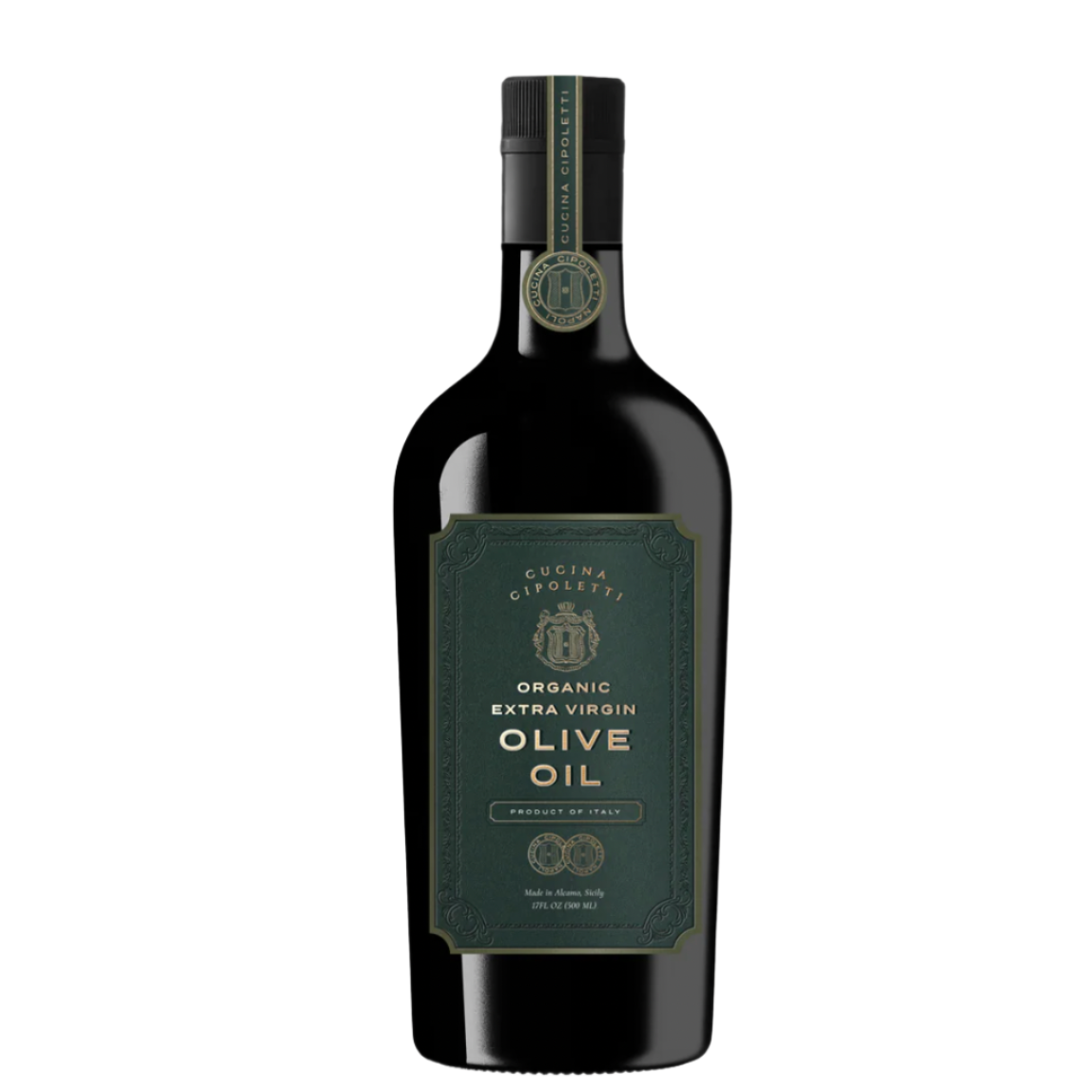 Cucina Cipoletti organic extra virgin olive oil bottle