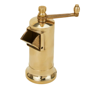 'chef's mate' brass pepper grinder