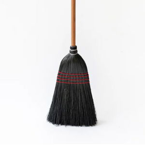 everyday broom, black