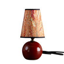 Load image into Gallery viewer, Milton Market + Dumais Made &quot;Cobble&quot; lamp in carriage red