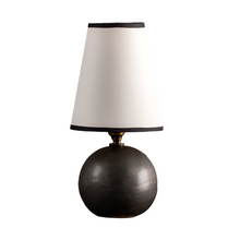 Load image into Gallery viewer, Milton Market + Dumais Made &quot;Cobble&quot; lamp in walnut