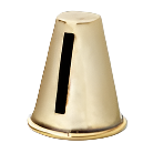 brushed brass candle sharpener