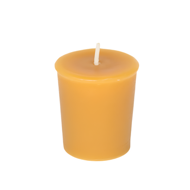 beeswax votive candle