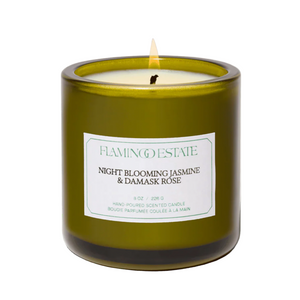 Flamingo Estate jasmine & rose Euphoria scented candle