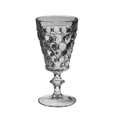 vintage glass goblets