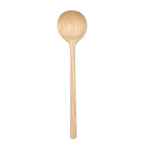 maple round spoon