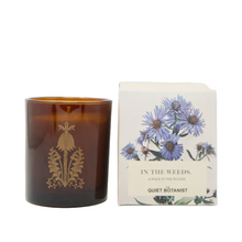 Load image into Gallery viewer, The Quiet Botanist in the weeds scented candle