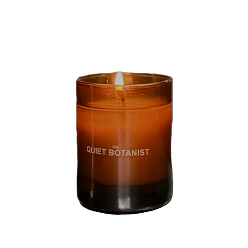 The Quiet Botanist in the weeds scented mini candle