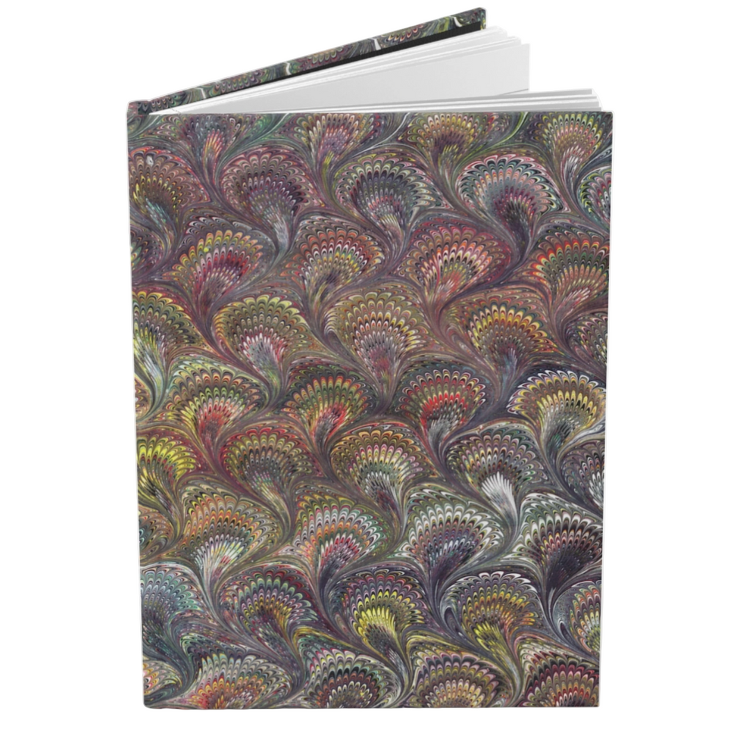 marbled notebook