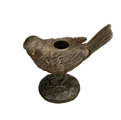 bird candle holder