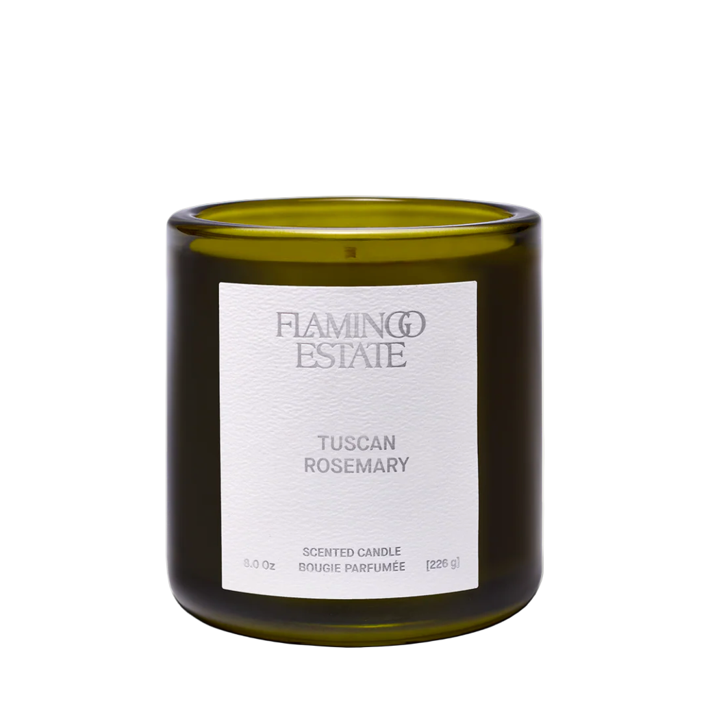 Flamingo Estate climbing tuscan rosemary scented candle