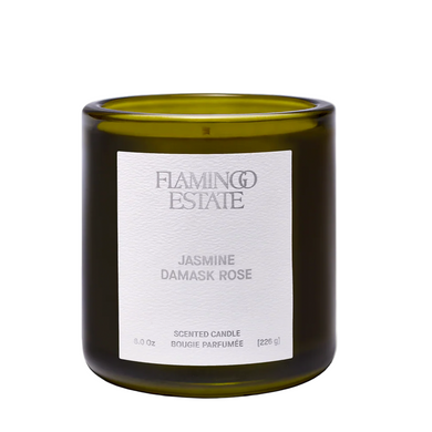 Flamingo Estate jasmine rose scented candle