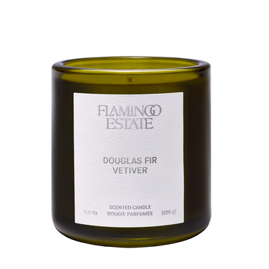Flamingo Estate douglas fir vetiver scented candle