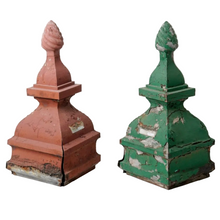 Load image into Gallery viewer, antique zinc roof ornament