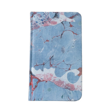 Load image into Gallery viewer, marbled cloth pocket notebook